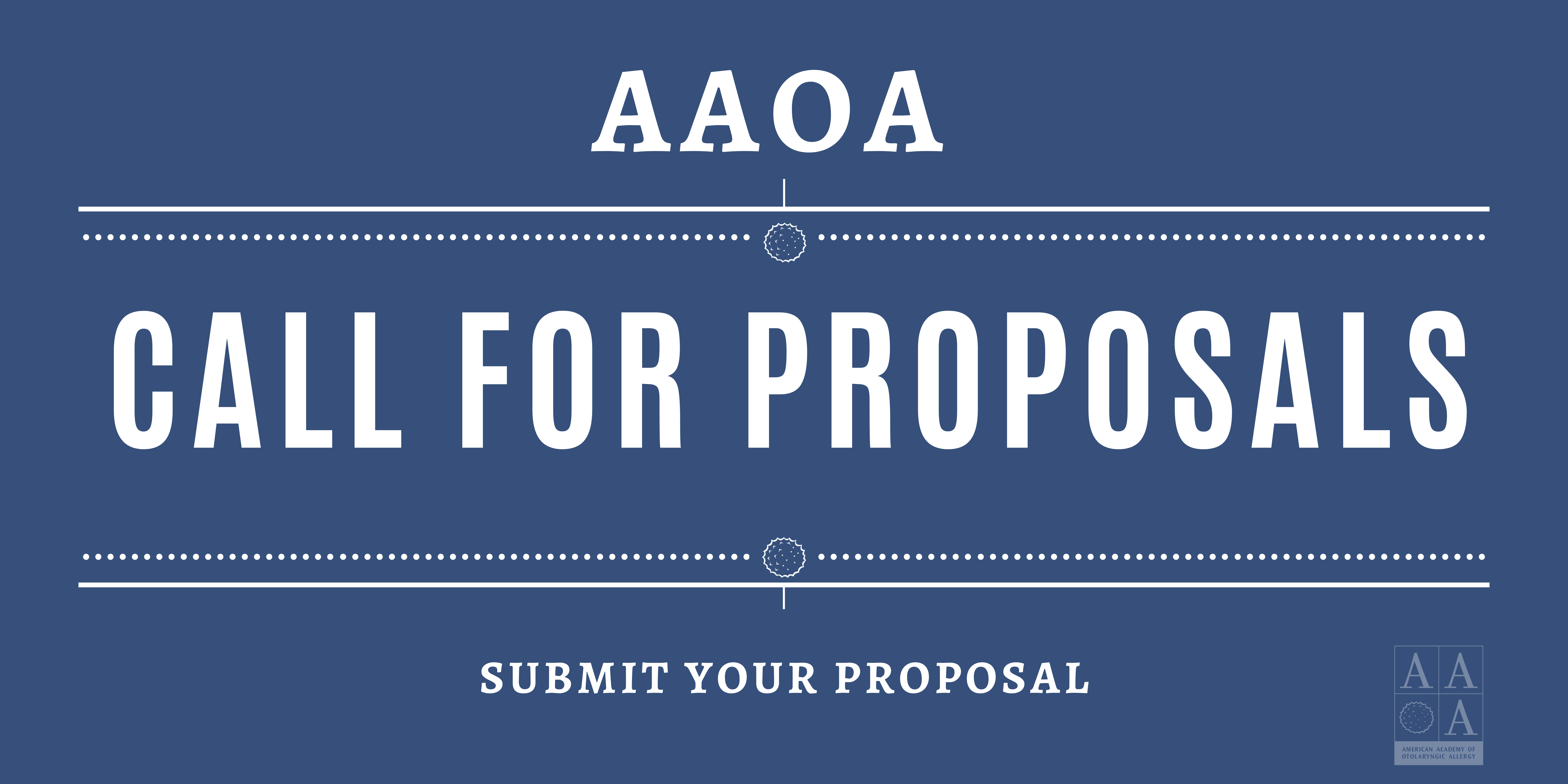 AAOA Call For Proposals